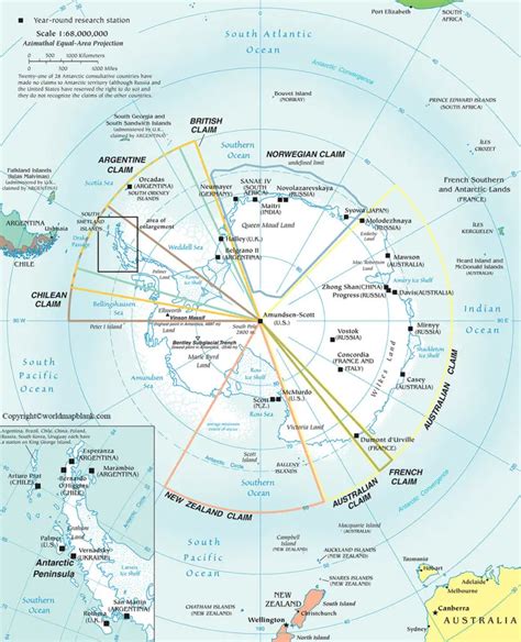 Map Of Antarctica Printable Antarctica Map Pdf