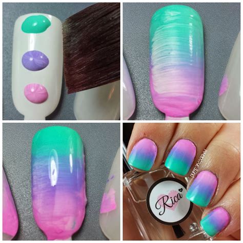 The Beauty Buffs Pastels Gradient Nail Art In 2020