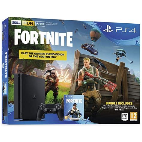 Sony Playstation 4 500gb Fortnite Battle Royale Bundle Ps4 The Game Collection