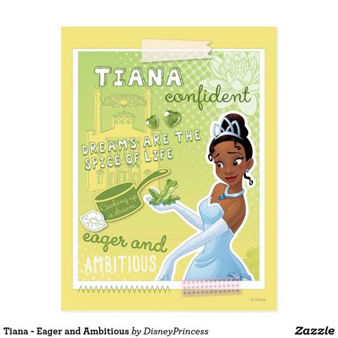 Tiana Eager And Ambitious Postcard In 2021 Tiana