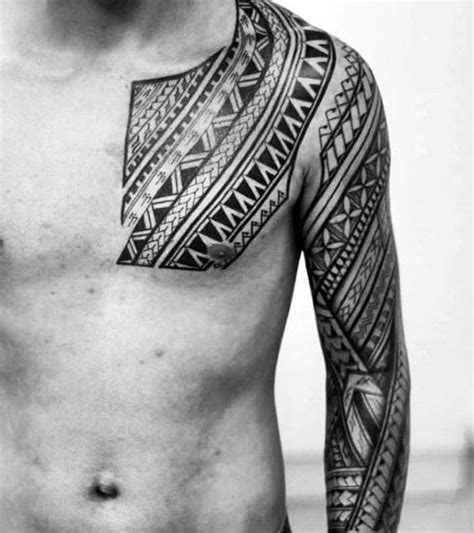 Certain styles of tattoos have spiked in popularity. 40 Polynesian Sleeve Tattoo Designs For Men - Tribal Ink Ideas