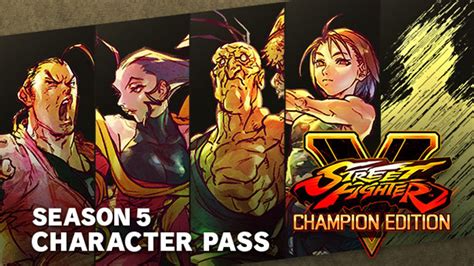 Street Fighter V Season 5 Character Pass Pc Steam Downloadable