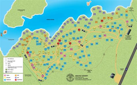 China camp state park campground map. Campsite Directory