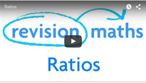 Ratios Mathematics Gcse Revision Revision Maths