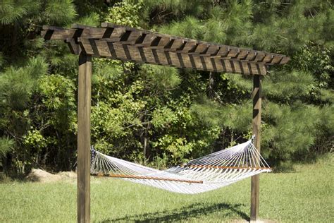 The style has an element of exclusivity in it. 15 DIY Hammock Stand to Build This Summer - Home and ...