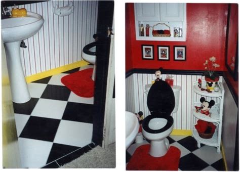 Looking for an attractive design to create an invitation card for your child's birthday? Mickey Mouse Theme, Mickey Mouse themed bathroom created ...