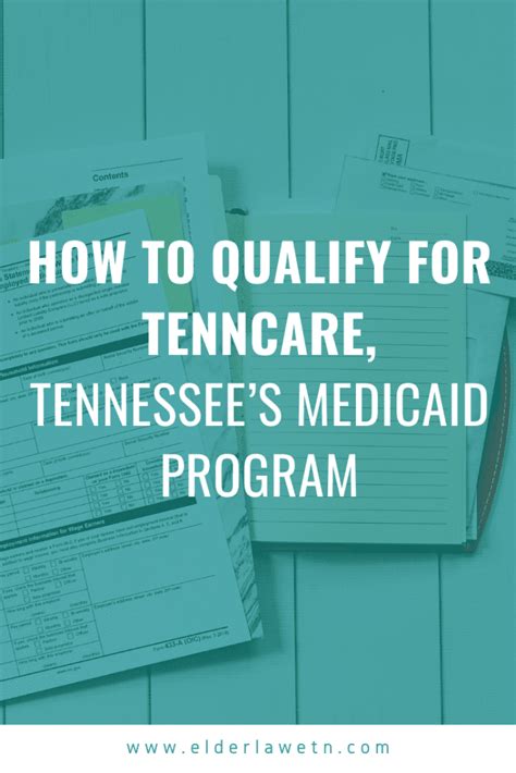 How To Qualify For Tenncare Tennessees Medicaid Program Elder Law