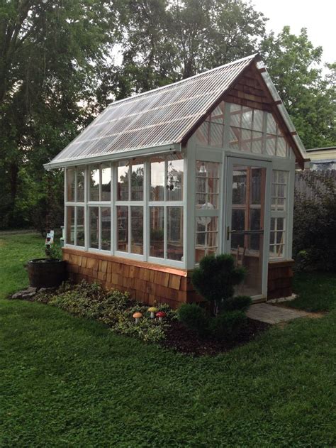 For an overview of building a greenhouse from a kit, see step 11 and follow the manufacturer's instructions start with old windows of about the same size. Diy Greenhouse Plans From Old Windows