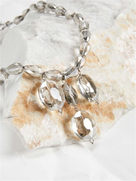 Necklace With Glass Drops Crystal Brina Max Mara