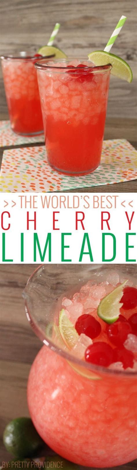 30 Splendid Non Alcoholic Summer Drink Recipes Cherry Limeade Food
