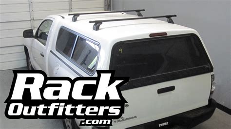 Link to my clamp it jig video. Thule Podium Square Bar Roof Rack for Fiberglass Truck Cap ...