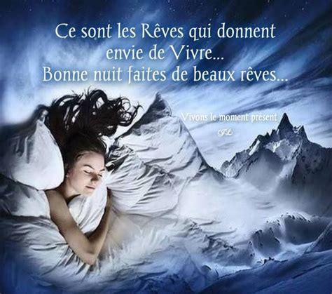 Ce Sont Les Rêves Qui Donnent Envie De Vivre Bonne Nuit Faites De