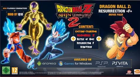 Dragon ball z shin budokai 6 has all latest characters which are in dragon ball super series.also includes some latest attacks.it has all forms of goku including ui and mastered ui, vegeta all forms including blue one go to your ppsspp emulator and start playing dragon ball z shin budokai 6. تحميل لعبة القتال دراغون بول زي Dragon Ball Z Shin Budokai ...