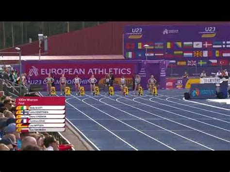 Jun 20, 2021 · for richardson, it was a coronation as the united states' best hope at a gold medal in the women's 100m. Women's 100m Final - 2019 European Athletics U23 Championships - YouTube