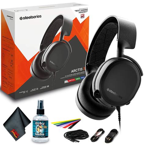 Steelseries Arctis 3 Wired Stereo Gaming Headset Black Gaming