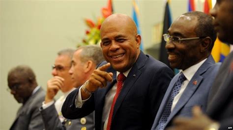 Haiti President Michel Martelly Embroiled In Sexism Row Bbc News
