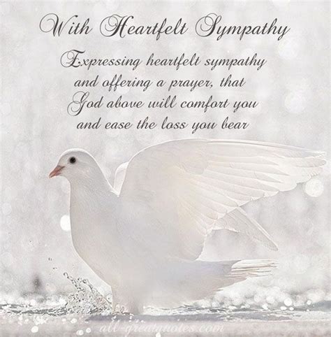 Sympathy Quotes Songs And Videos Sympathy Card Messages