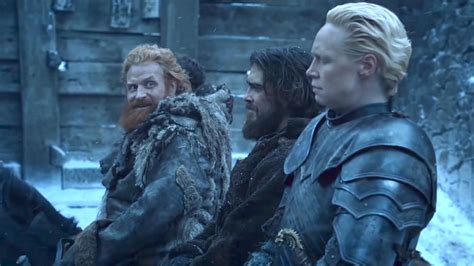 A Lovestruck Tormund Giantsbane Flirts With Brienne Of Tarth In An Amusing Game Of Thrones