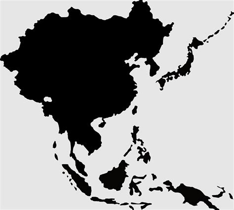 Asia Pacific Indonesia Map South China Sea Asiapacific East Asia