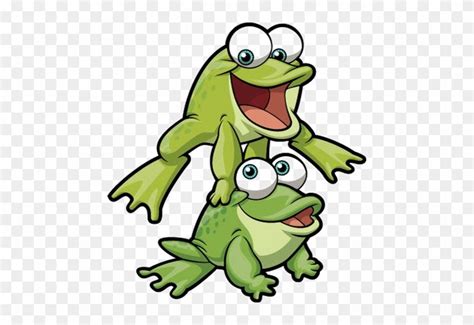 Leaping Frog Clip Art