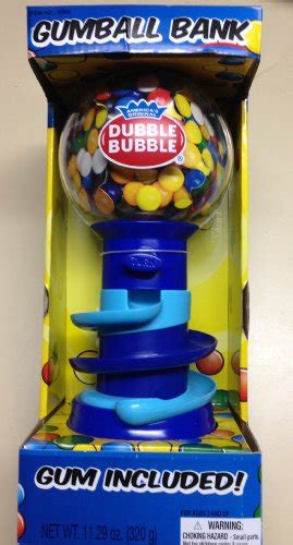 Buy Dubble Bubble Spiral Fun Gumball Bank 10 Wgum Online At