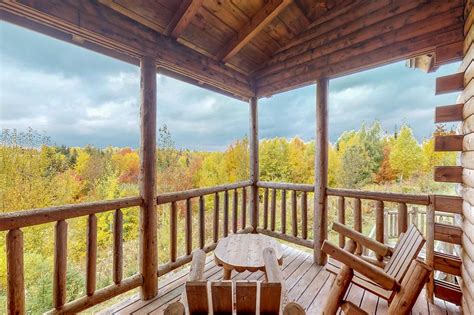 Looking for a cabin with a hot tub near you? Log cabin w/deck & shared pool/hot tub-near Moosehead Lake UPDATED 2019 - TripAdvisor ...