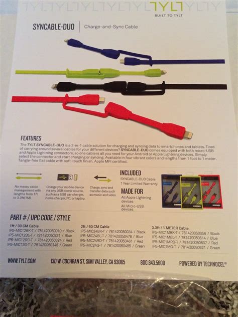 Tylt Syncable Duo Cable Product Review
