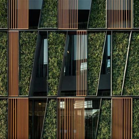 ‘the Living Gallery Vertical Una Fachada Vegetal Diseñada Por Sansiri