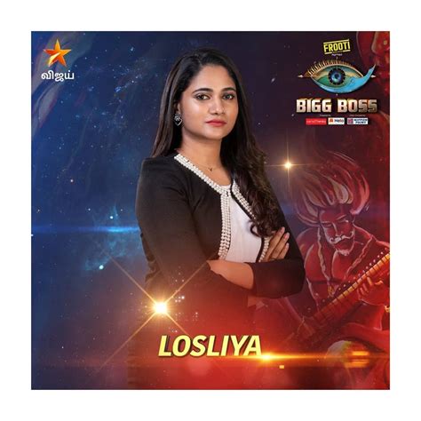 Losliya mariyanesan she is an news anchor and model and actress losliya maria from sri lanka.she well known in tamil bigg boss season 3 and sri lankan. Losliya (Bigg Boss) Wiki, Biography, Age, Family, Native ...