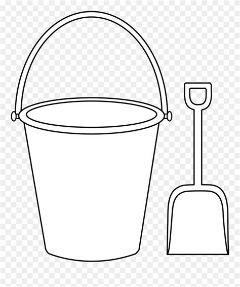 Free online printable coloring pages to print and color in. Helpful Bucket And Shovel Coloring Page Kids Colorable ...