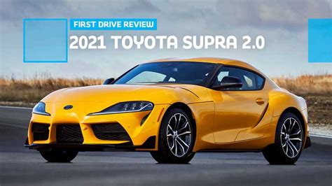 2021 Toyota Supra 20 First Drive Review Great Promise