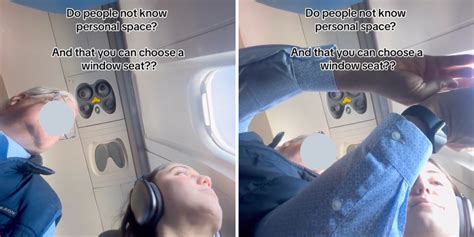 Passenger Forced To Stare Out Plane Window After Man Invades Her Personal Space Indy100