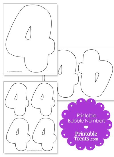 7 Best Large Printable Bubble Number 9 Printableecom Printable Bubble