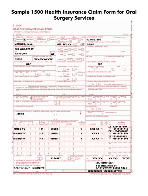 Health Insurance Claim Form Fill And Sign Printable Template Online