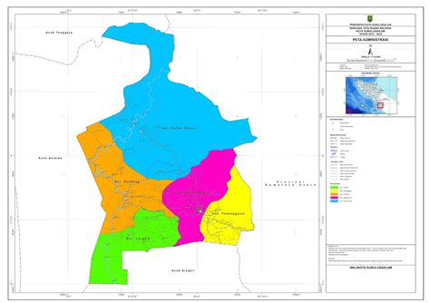 Dari peta aceh tersebut kamu dapat melihat bahwa betapa wilayah aceh ini tidak begitu besar atau cenderung kecil. Peta Kota: Peta Kota Subulussalam