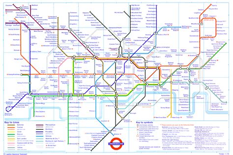 Tube Map London Underground Chlo Melesa