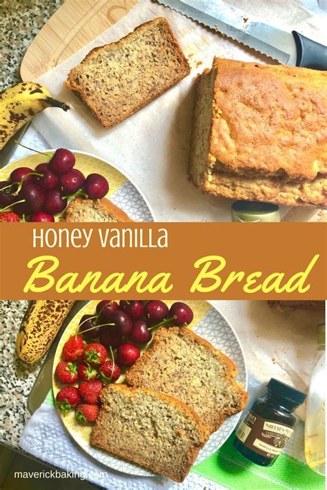 Honey Vanilla Banana Bread Recipe Banana Bread Recipe With Honey