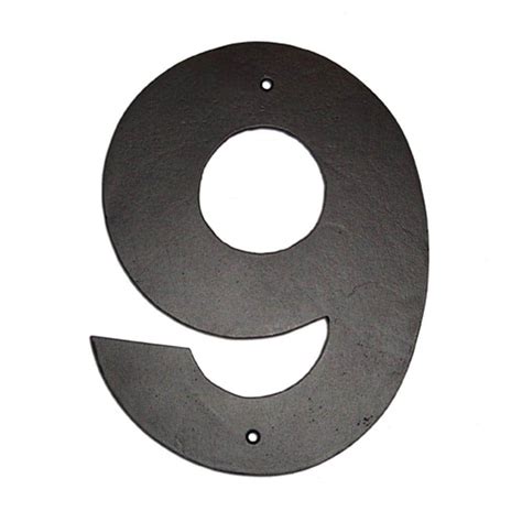 Montague Metal Products 3 In Helvetica House Number 9 Hhn 9 3 The