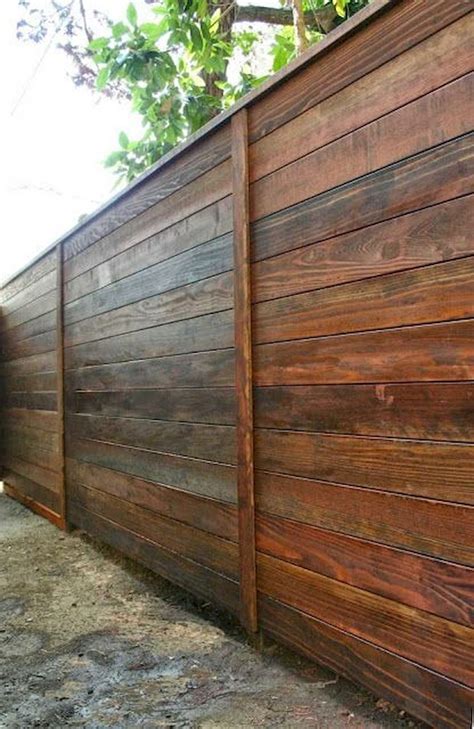 Here is the same fence under construction. Awesome 75 Easy Cheap Backyard Privacy Fence Design Ideas ...