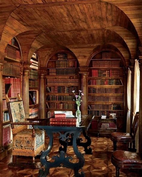 38 The Top Home Library Design Ideas With Rustic Style Page 38 Of 40