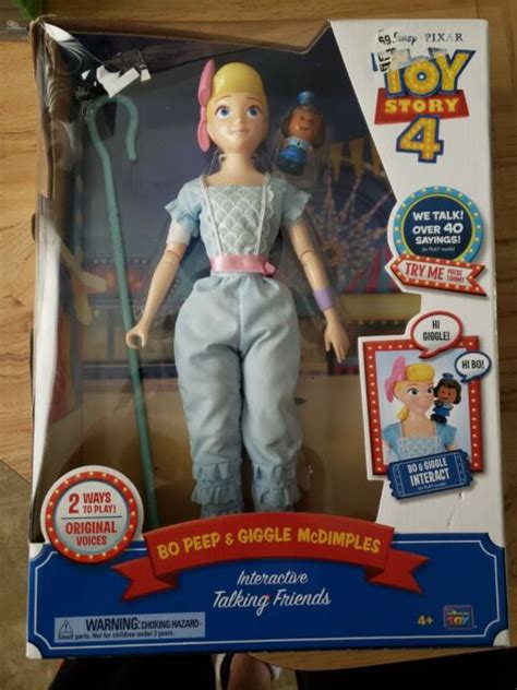 Disney Toy Story 4 Bo Peep And Giggle Mcdimples Interactive Talking