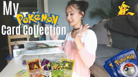 organize flip through my pokemon card collection youtube