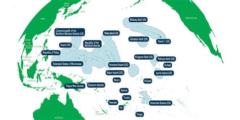 The Pacific Islands Exclusive Economic Zones Eezs Asia Matters For