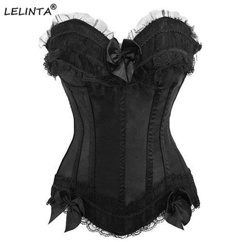 Sexy Lingerie Taille Formateur Corset Steampunk Vêtements Nœud Papillon