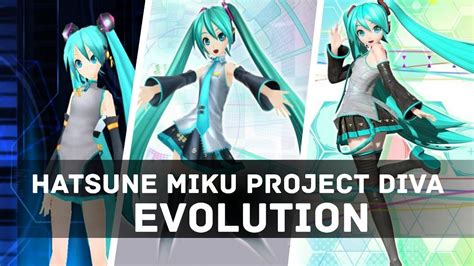 Hatsune Miku Games Evolution Youtube