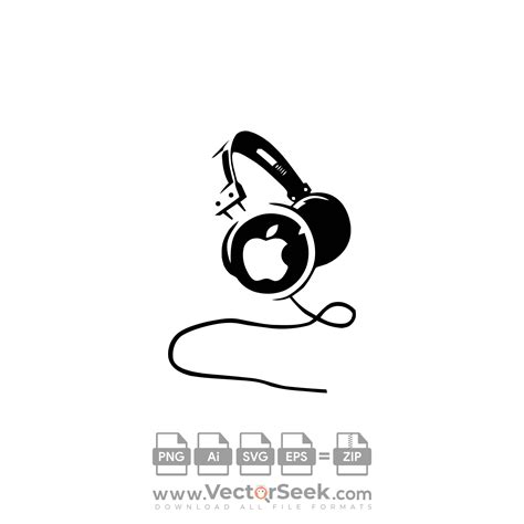 Apple Headphones Logo Vector Ai Png Svg Eps Free Download