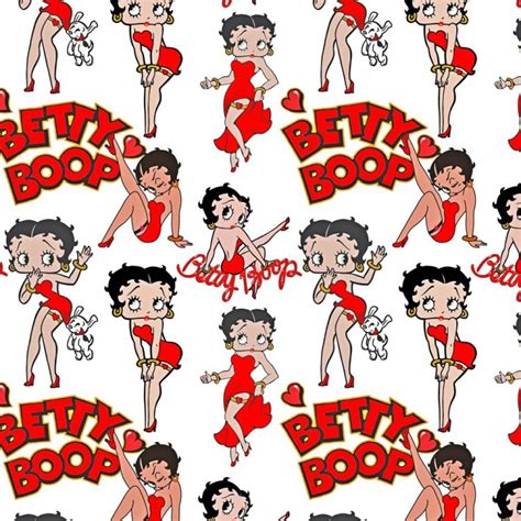Betty Boop 25 Pattern Crew