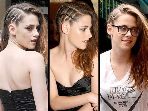 Kristen Stewarts Side Braid See It From Every Angle Hair Clothes