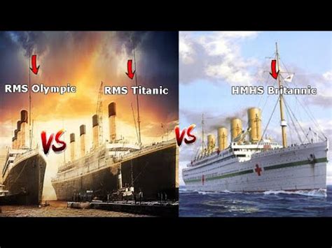 Rms Titanic Rms Lusitania Hmhs Britannic Titanic Ship Rms Titanic