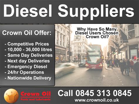 Derv Suppliers - Crown Oil | White Diesel Suppliers